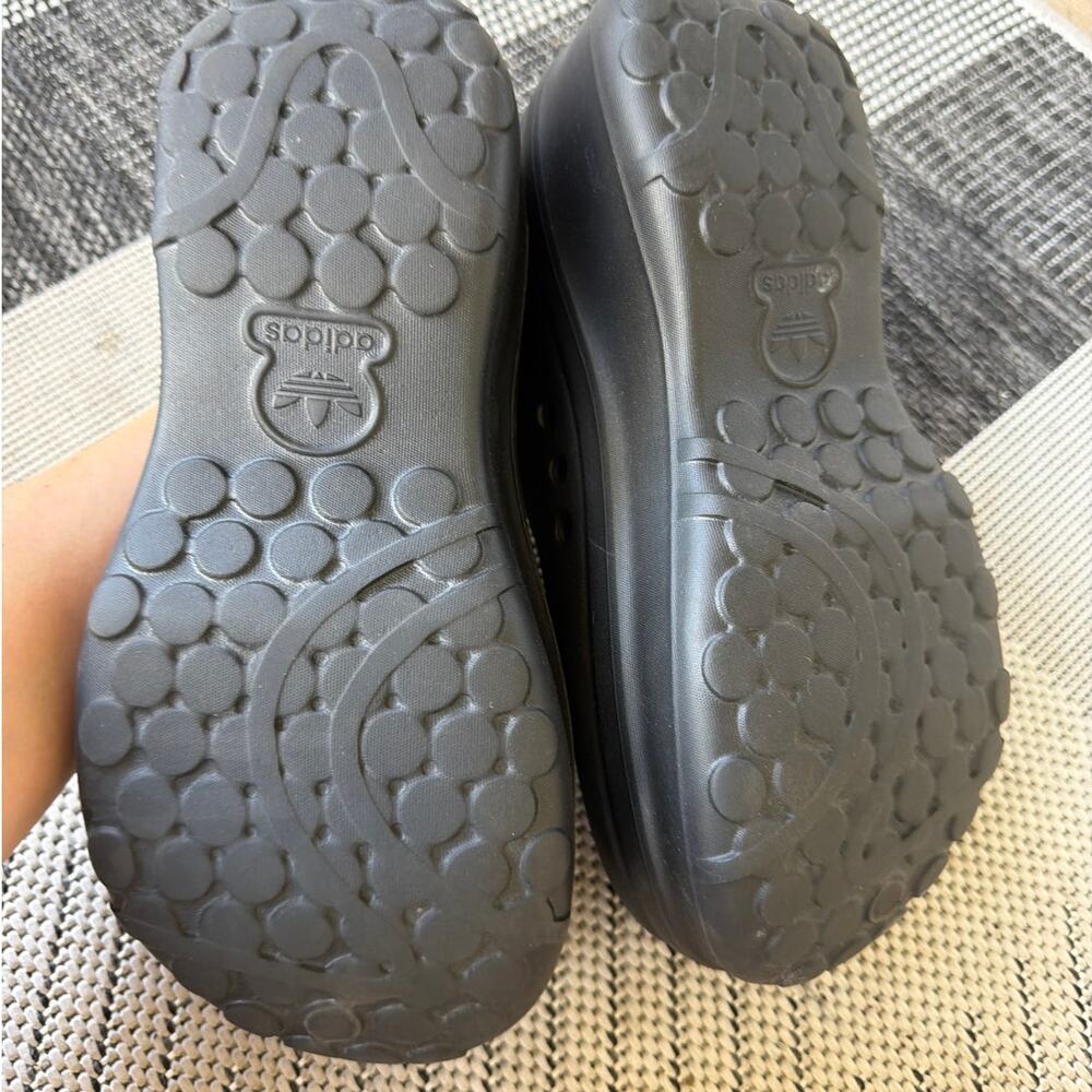 ADIDAS Stan Smith Adifom Mules in Black Womens 9 Chunky Platform Slip-On Shoes - Picture 6 of 7